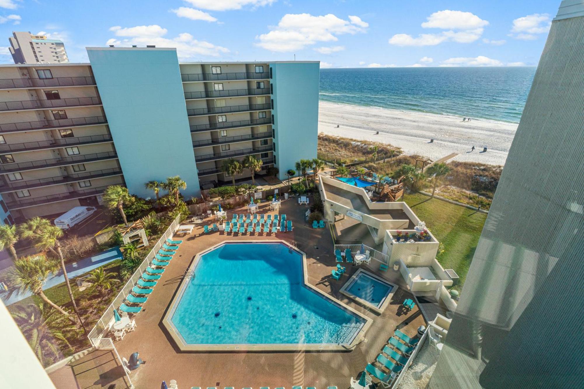 Sea The Gulf - Top Of The Gulf 809 - Beach Front Resort - Ocean View Free Beach Chair Service Panama City Beach Zewnętrze zdjęcie