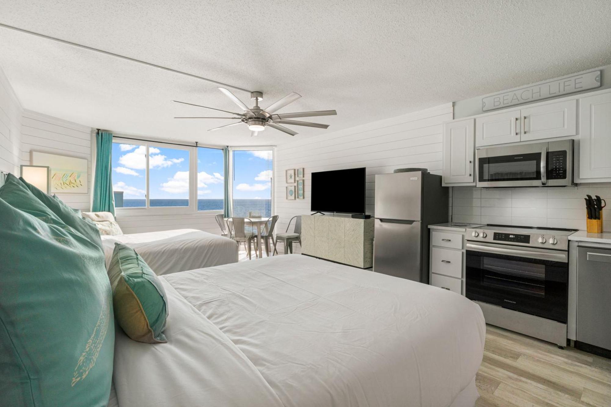 Sea The Gulf - Top Of The Gulf 809 - Beach Front Resort - Ocean View Free Beach Chair Service Panama City Beach Zewnętrze zdjęcie