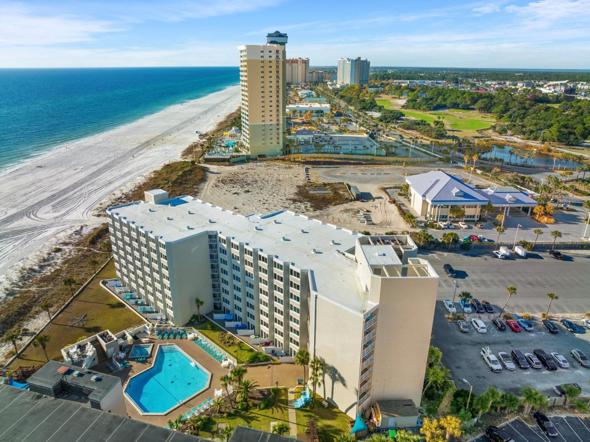 Sea The Gulf - Top Of The Gulf 809 - Beach Front Resort - Ocean View Free Beach Chair Service Panama City Beach Zewnętrze zdjęcie