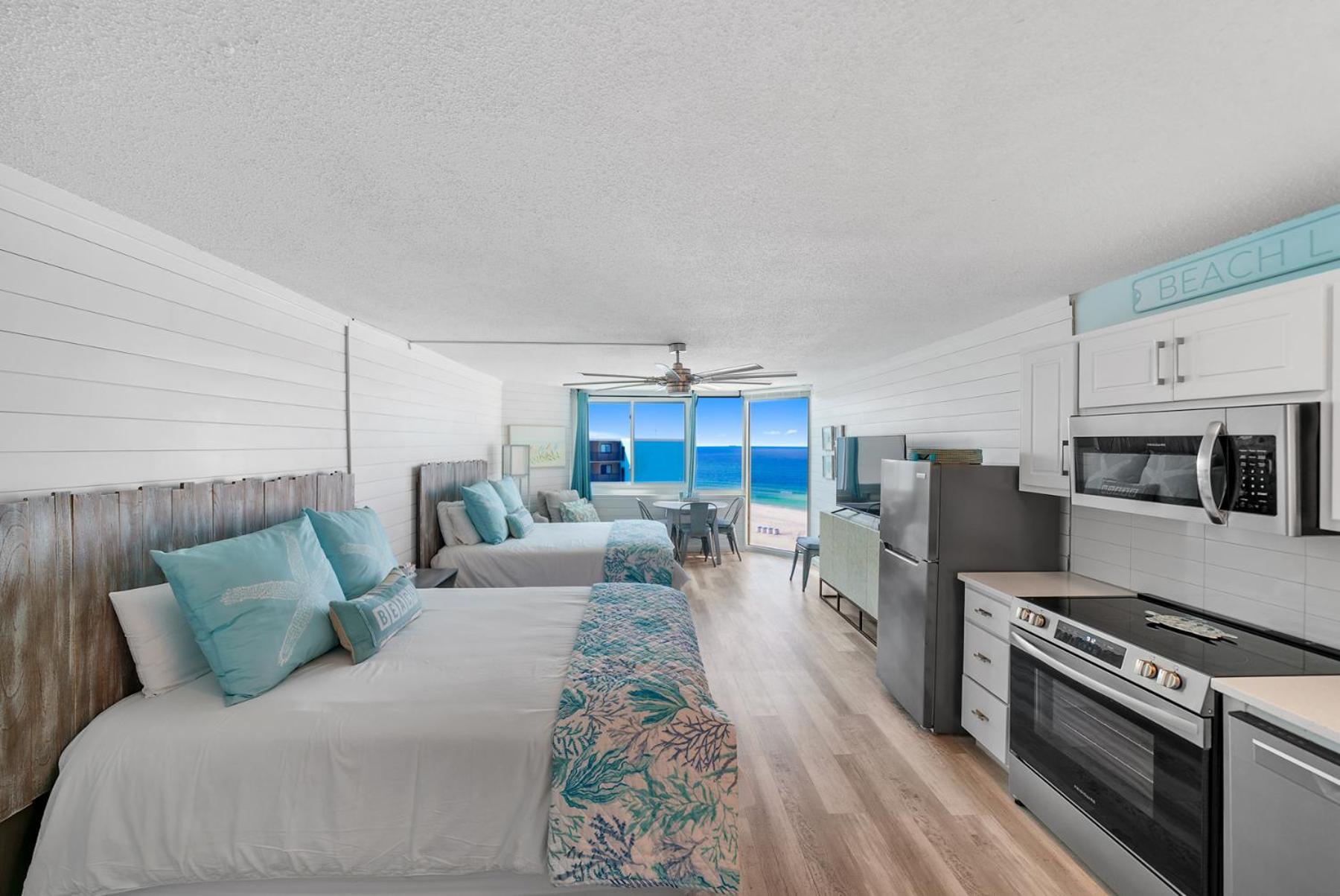 Sea The Gulf - Top Of The Gulf 809 - Beach Front Resort - Ocean View Free Beach Chair Service Panama City Beach Zewnętrze zdjęcie